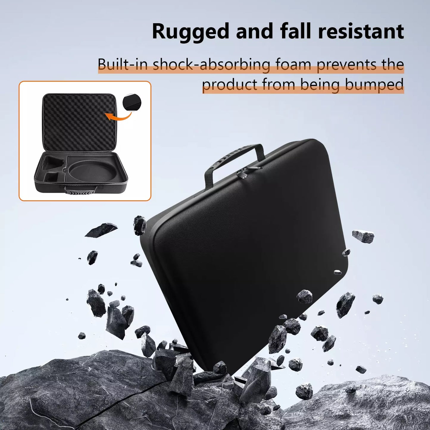 Water Proof Travel Case for Starlink Mini Dish Kickstand and Satellite Accessories - Shock-Resistant