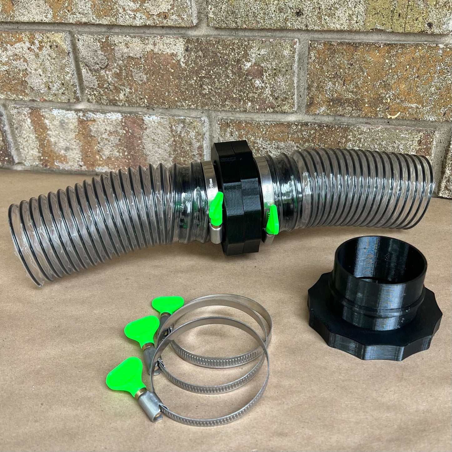 2.5" Port Magnetic Dust Collector System 10PC Starter Kit - Quick Disconnect