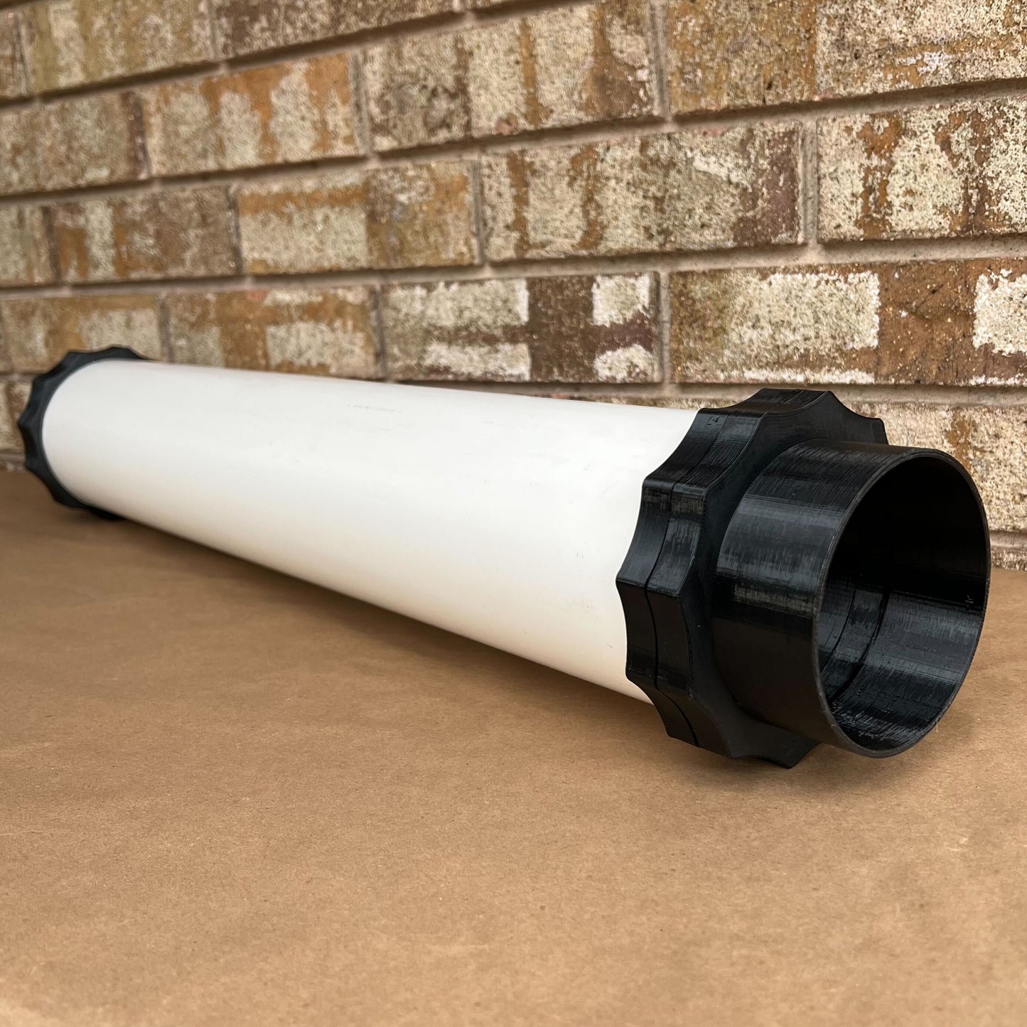 4" PVC Port Magnetic Dust Collector Fitting - Quick Disconnect
