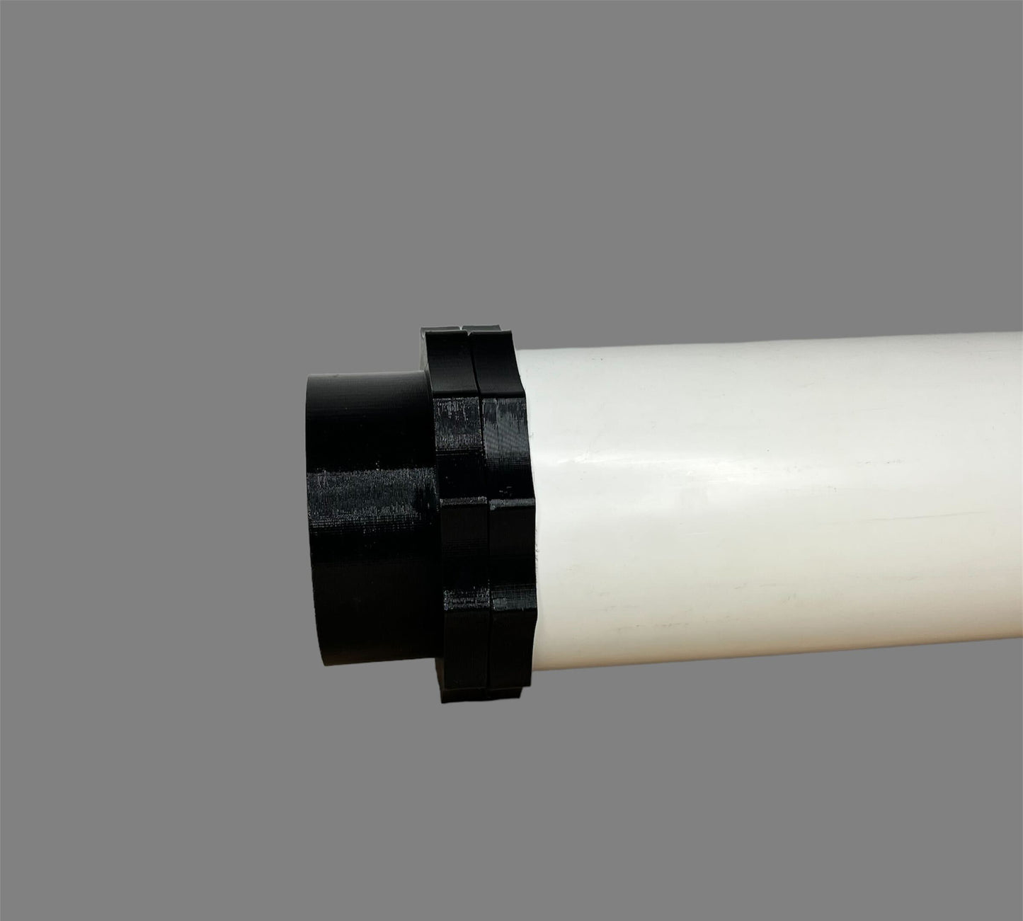 4" PVC Port Magnetic Dust Collector Fitting - Quick Disconnect